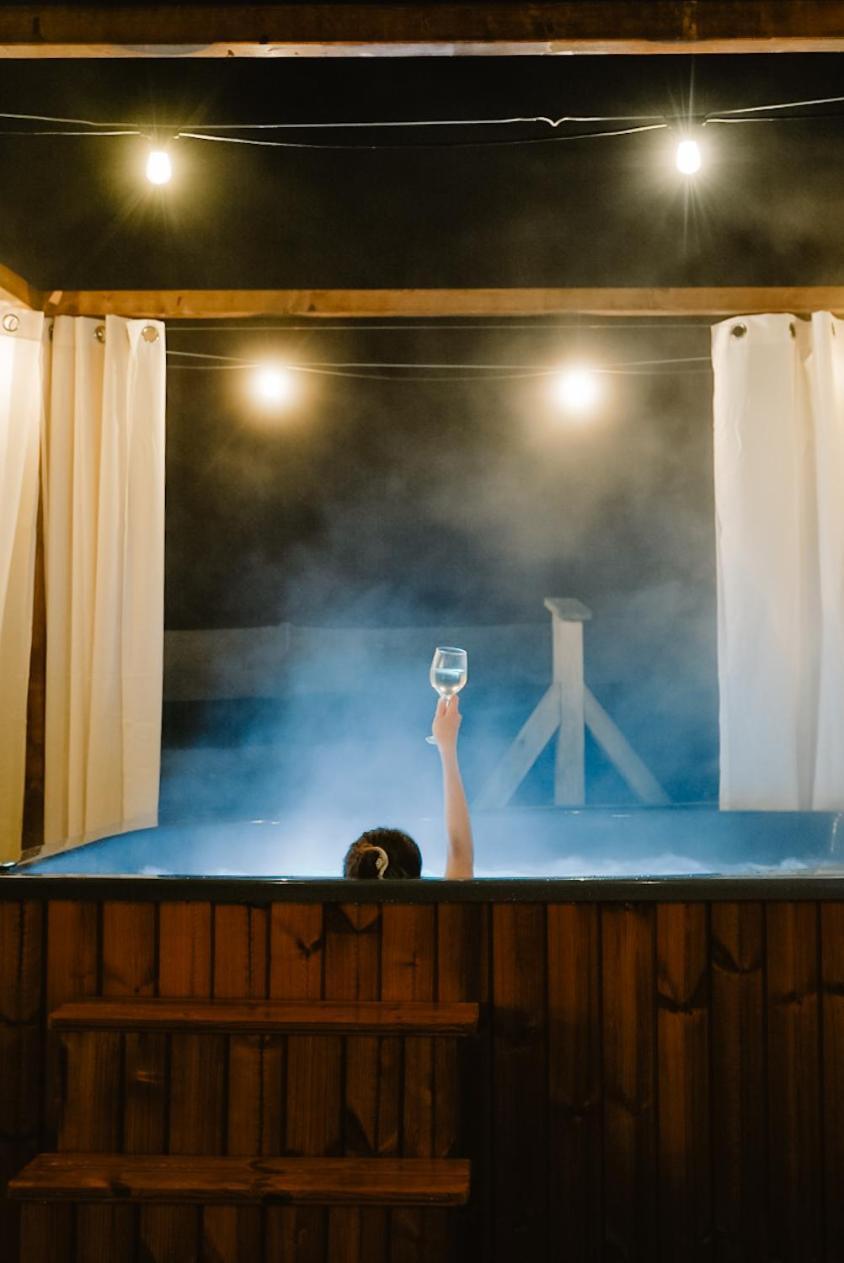 Sarnia Laka Domek 1 Z Prywatnym Jacuzzi Stronie Slaskie Exterior photo